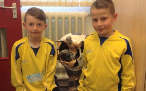Pupils progress in the John Radford football tournament