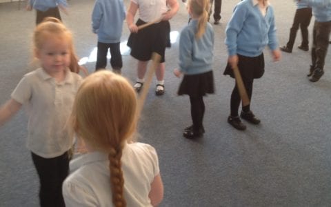 Samuel Barlow stomp dance workshop