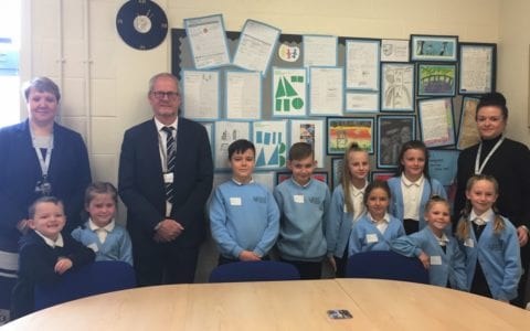 Pupils visit Diverse Academies' head office