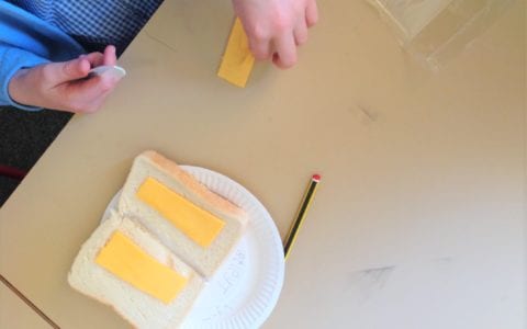 Exploring 'tasty' fractions with year 1 pupils