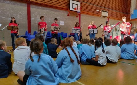 National Youth Orchestra experience for pupils