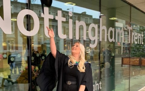 A well-deserved graduation for Miss Smith!